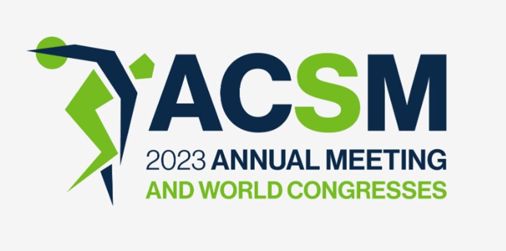 ACSM 2023 Annual Meeting and World Congresses. Congresso referência para saber mais sobre Mais Exercício Físico, Menos Remédio