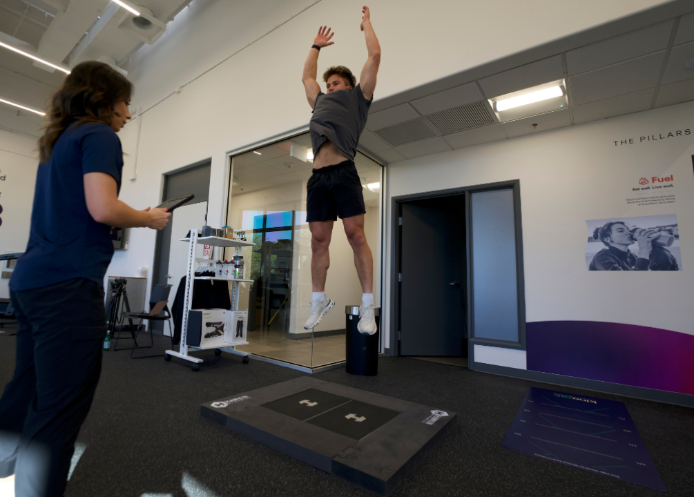 Contramovimento plataforma de força pliometria