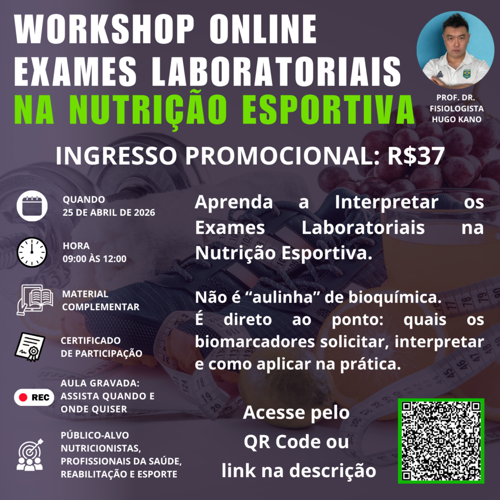 exames laboratoriais na nutrição esportiva