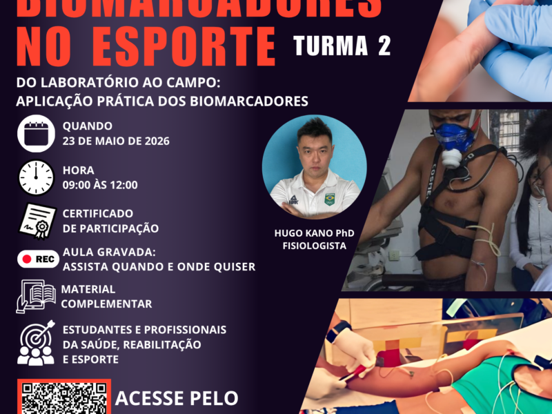 Workshop Online de Biomarcadores no Esporte – Turma 2